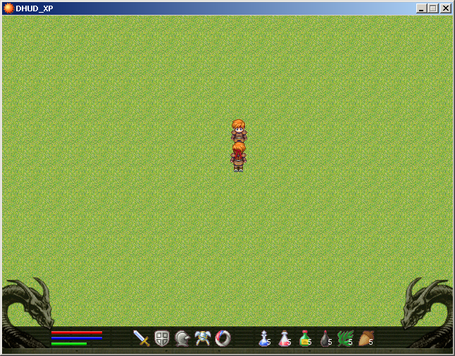 [RPG Maker XP / VX] HUD Dragón DHUD_XP