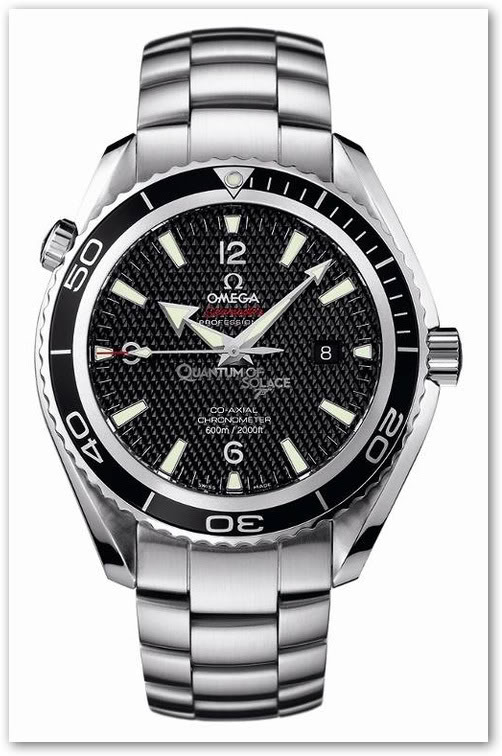 Ocean - News : Omega Seamaster Planet Ocean “Quantum of Solace” QOSPO