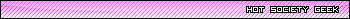 simple pink userbars Geek