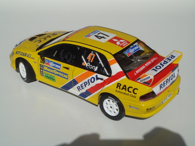 Mitsubishi Evo7 Gp N, Xavier Pons, Rally Mexico 2004, 1/18 DSC08854