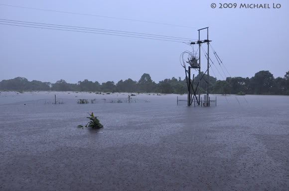 Inondation Sarawak  (Bornéo) Flood10-swk290109