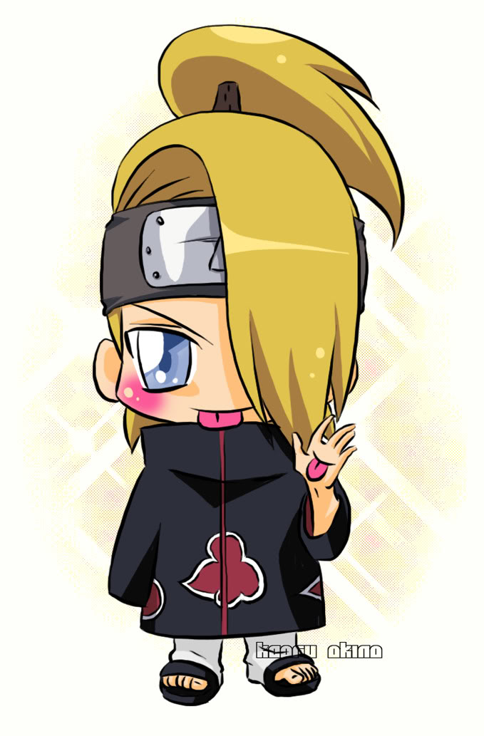 - - DEIDARA - - ___Chibi_Deidara____by_KaoruOkino