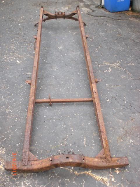 Model T Ford frame CIMG1777