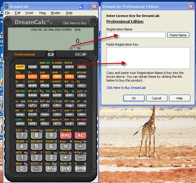 حدث آلة حاسبة ورسوم بيانية DreamCalc Professional Edition v4.5.0  4-1-20099-14-34PM