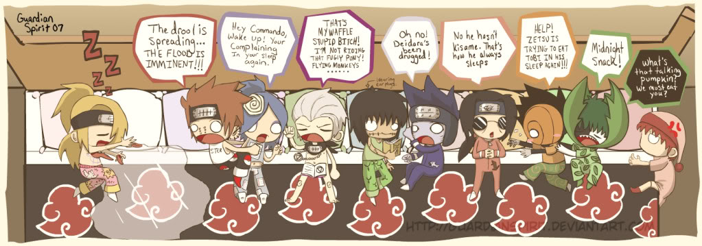 Akatsuki fan stuff (lol) Comic24