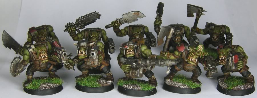 Les Orks d'Alaric - surtout du Goff Alaric_-_Orks_-_Boyz_1