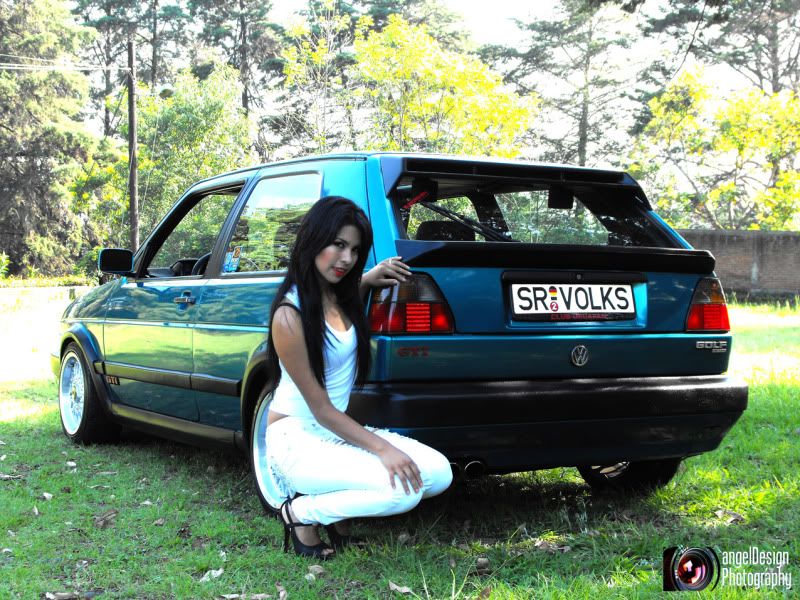 LA BELLA Y LOS VAGS... GOLF MKII DIESEL BY ALBERTO... DSCF8426