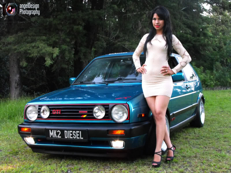 LA BELLA Y LOS VAGS... GOLF MKII DIESEL BY ALBERTO... DSCF8731