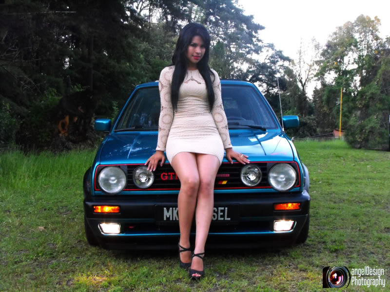 LA BELLA Y LOS VAGS... GOLF MKII DIESEL BY ALBERTO... DSCF8733