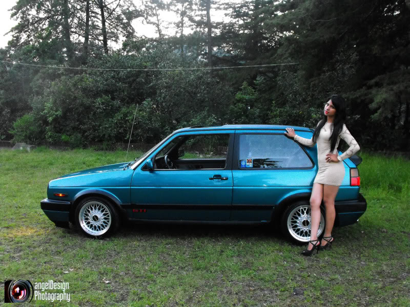 LA BELLA Y LOS VAGS... GOLF MKII DIESEL BY ALBERTO... DSCF8753