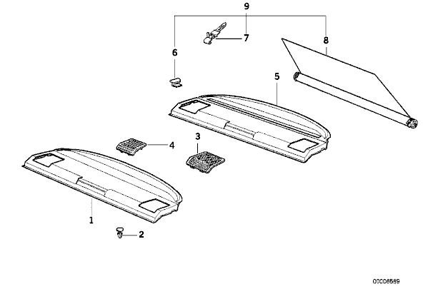 Instalación de un manual de bricolaje trasero Sombra 253