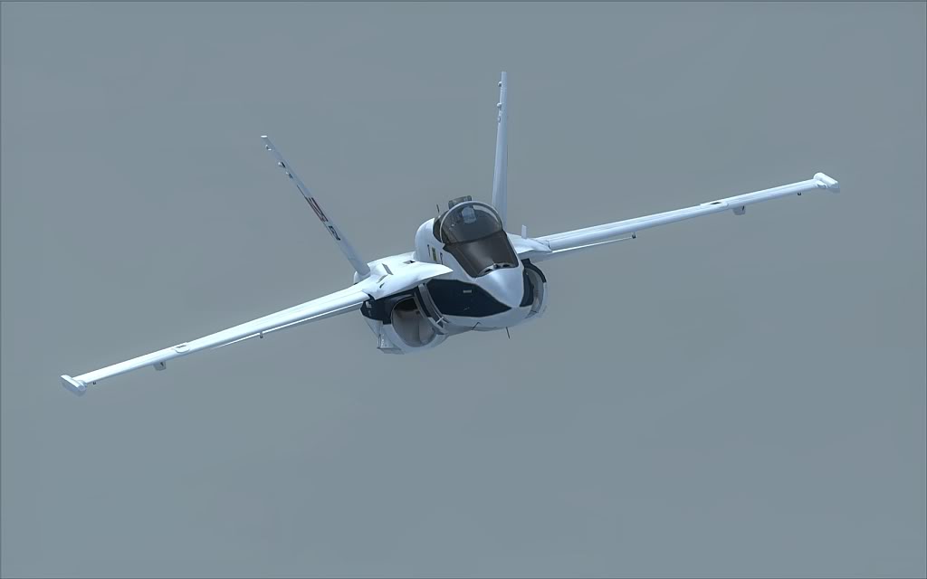 [FSX] FL700 - NASA's Boeing F/A-18 2009-8-15_17-38-27-211