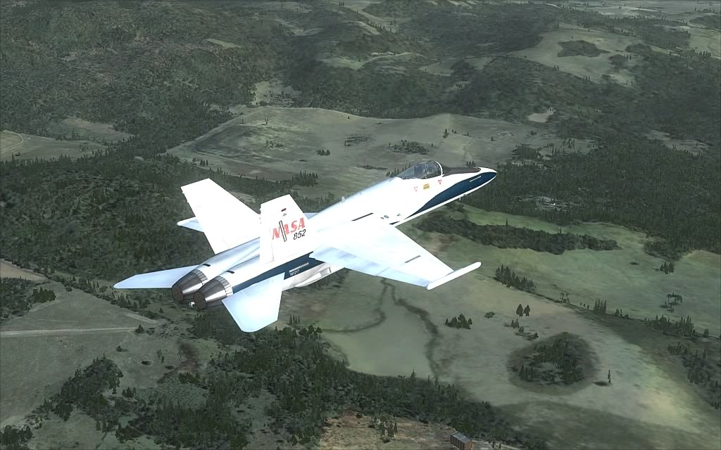 [FSX] FL700 - NASA's Boeing F/A-18 2009-8-15_17-49-34-74