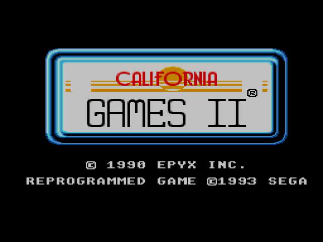 Test : California Games 1&2 CaliforniaGames2000