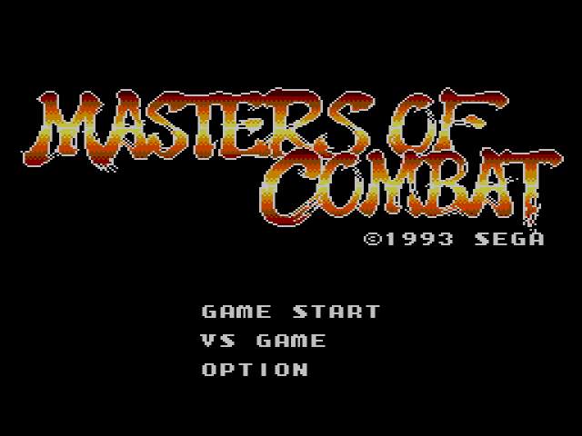 Test : Masters of Combat MastersofCombatUE012