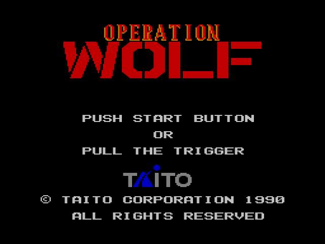 Test : Operation Wolf OperationWolf006