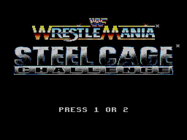 Test : WWF WrestleMania Steel Cage Challenge oui oui c'est bien le titre du jeu oui je sais c'est long désolé j y peux rien pas frapper WWF-WrestlemaniaSteelCageChallenge000