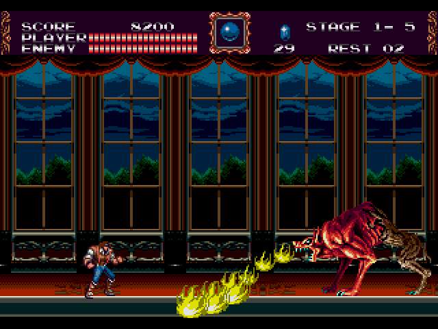 Test Megadrive : Castlevania ZCastlevania009