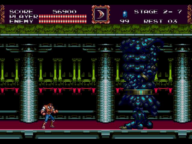 Test Megadrive : Castlevania ZCastlevania017