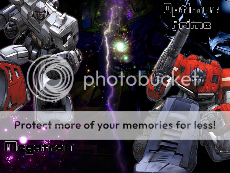 My GFX Showcase MegatronOptimuswallpaper2