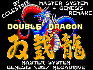 Double Dragon Remake By Celestin X Title
