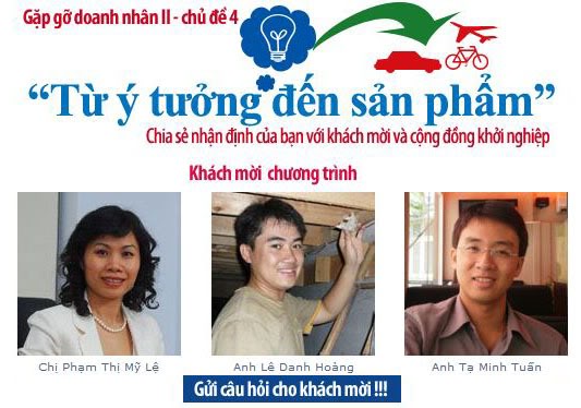 CHƯƠNG TRÌNH "GẶP GỠ DOANH NHÂN II" - cung cấp các kiến thức và kinh nghiệm thực tế về khởi nghiệp Ggdnii_banner2