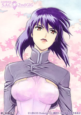 Favourite anime/manga characters. Major-motoko-kusanagi