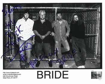 Band photos, posters and concert flyers, etc. Bride_promo