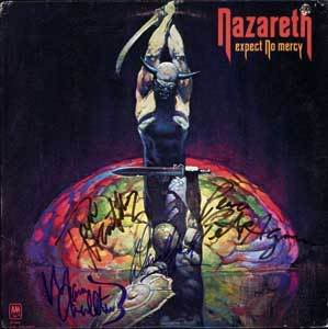 Signed stuff Nazareth_nomercy_lp