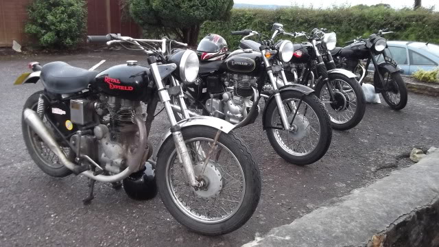 British bike night, The worlds end pub, Nr Wellington. 20121