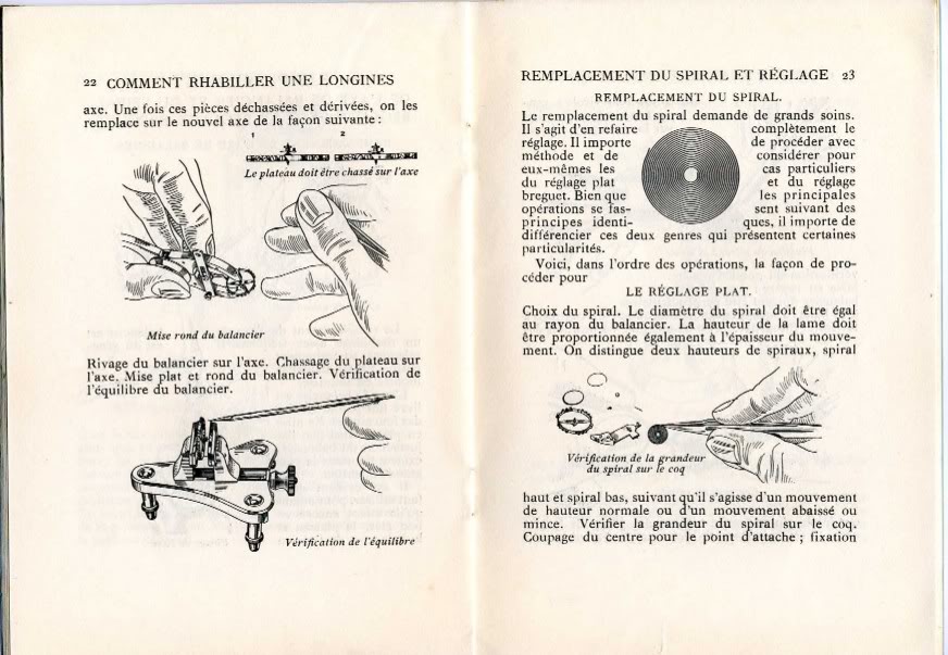 1947- Comment rhabiller une montre Longines 13