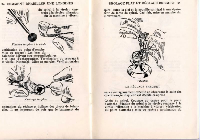 1947- Comment rhabiller une montre Longines 14