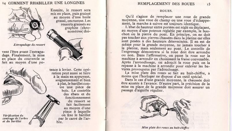 1947- Comment rhabiller une montre Longines 9