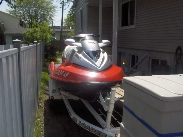 Seadoo Gtx Supercharged 2003 avec remorque Double Ez loader Photogtxsuperchaged009