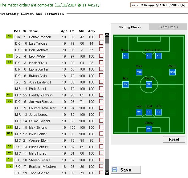 [compoB] 13/10 vs KFC Brugge Fs-1310a