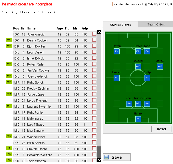 [friendly] 24/10 vs stockholmarnas ff Fs-2410a