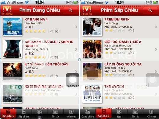 Một app Việt hay – vCinema đã có Veri 3.0 Iphone & Android Vcinema_3