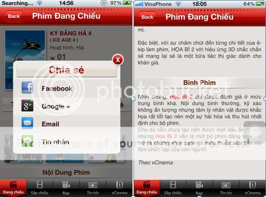 Một app Việt hay – vCinema đã có Veri 3.0 Iphone & Android Vcinema_4