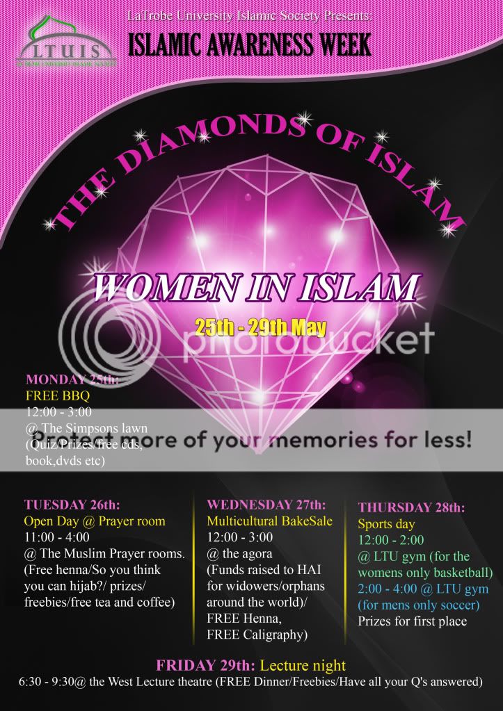 Islamic Awareness Week 2009 - The Diamonds of Islam Ltuis_diamonds_copy