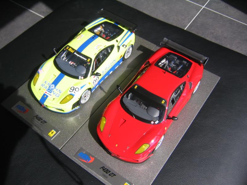 2 X Ferrari 430 GT 1/18 BBR Ferrari430gt182