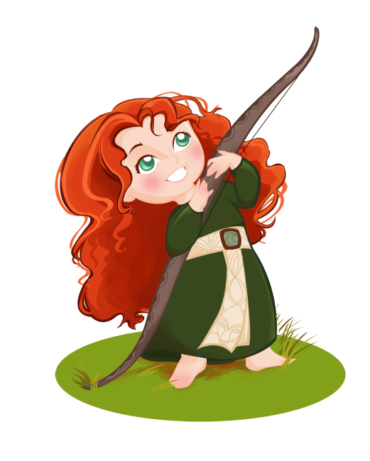 [Fan Arts] Les Fanarts de MadEye ! Raiponce - Page 2 Young_merida_petit