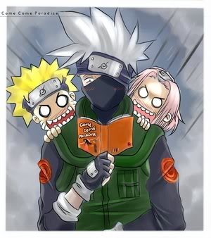 Imagenes graciosas de Naruto^^ Narutokakashisenseiandsakura