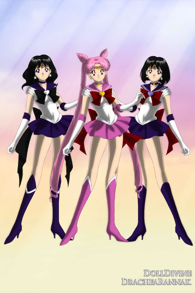 Fun Sailor Moon Things to do!! Saturn-Chibimoon-Silence