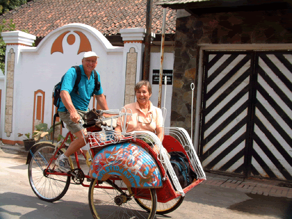 BECAK DI JEPANG Rob-Becak