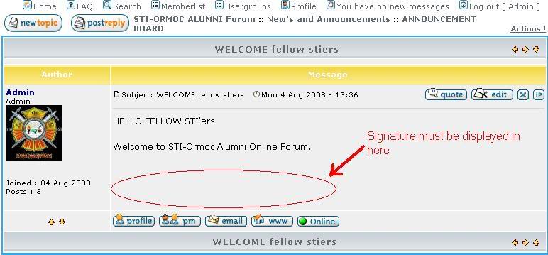 How can i display SIGNATURE. SignaturePost2