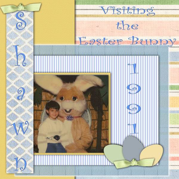 April Template Challenge EasterBunny