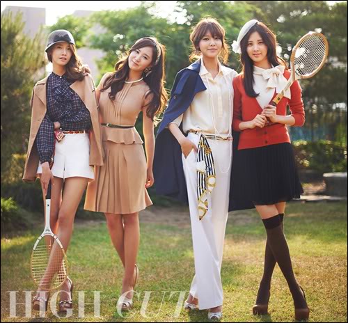 Noticia. Girls’ Generation se preparan para las Olimpiadas a través de una sesión fotográfica para “High Cut” SNSDOlimp02