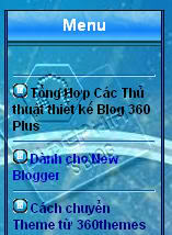 Transparent (Trong suốt) tổng thể cho blog 6