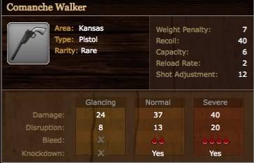 Legend Items: Guns Comanchewalker