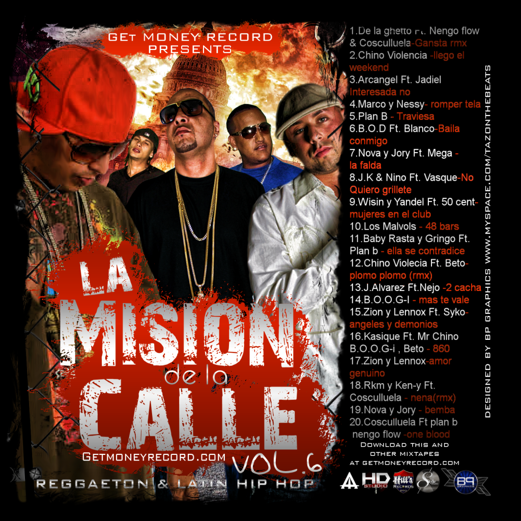 Reggaeton/Latin Hip-Hop la mision de la calle vol.6 (2009) Lmdlcv6CDInsert